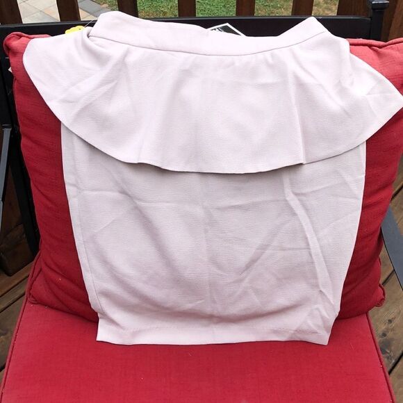 🆕 wtags MODB Tan Pencil Skirt - Picture 7 of 7